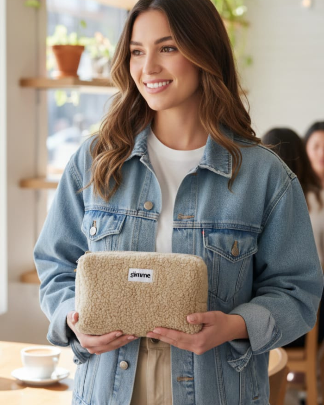 Compact en stijlvol make-up tasje – perfect als organizer, reistas of clutch – high-quality materiaal, makkelijk schoon te maken