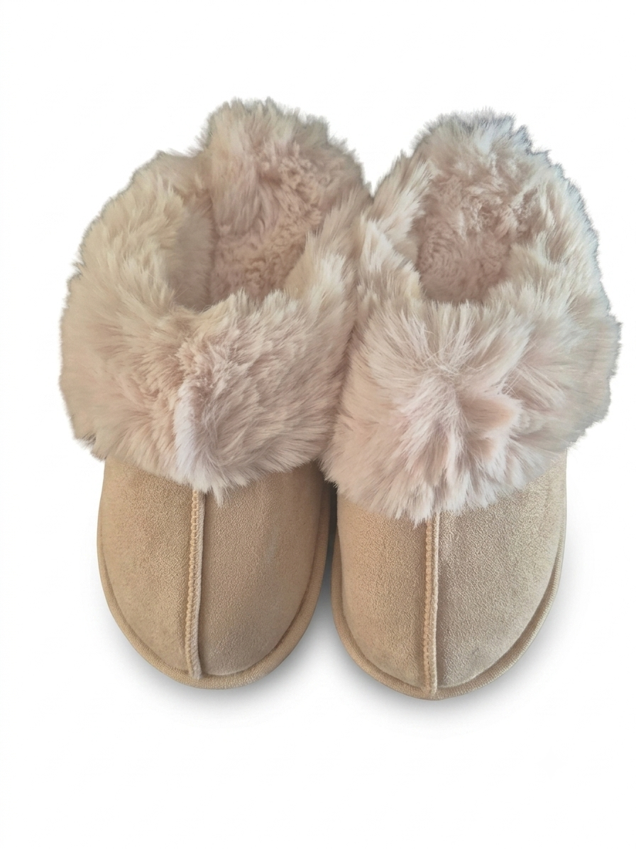 Pantoffels Beige  maat 38