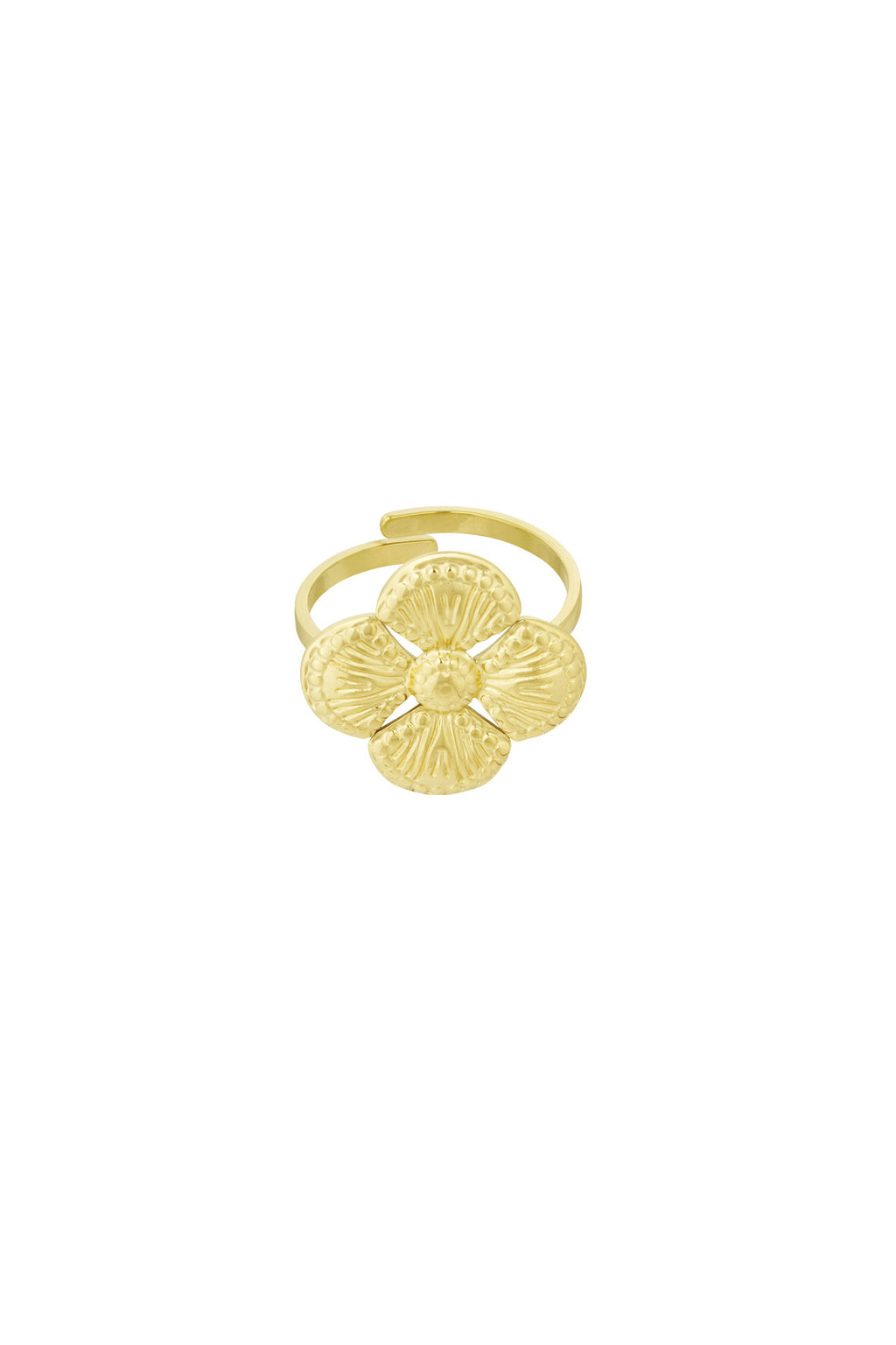 Ring luxe clover - ring
