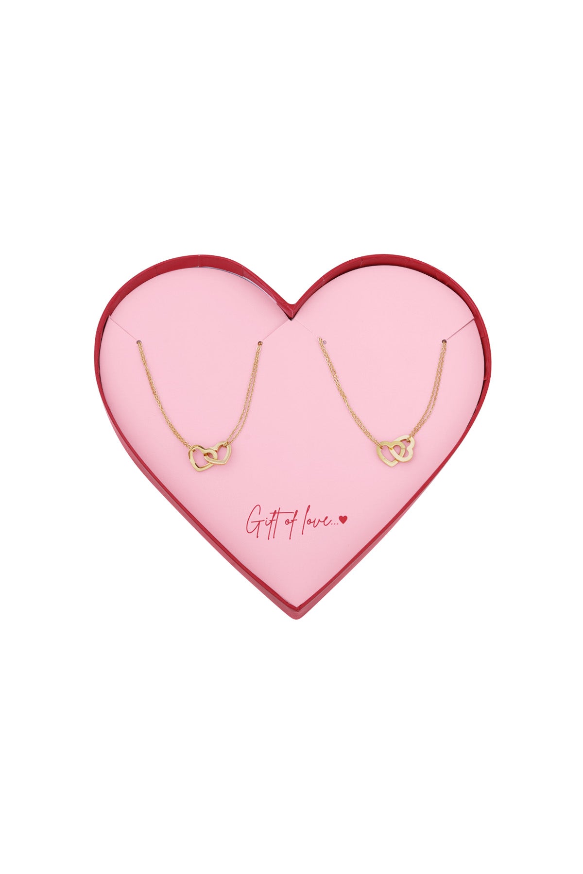 gift of love stainless steel armbanden