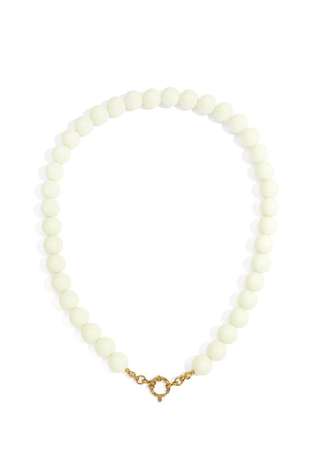 Gekleurde kleine kralenketting-12mm