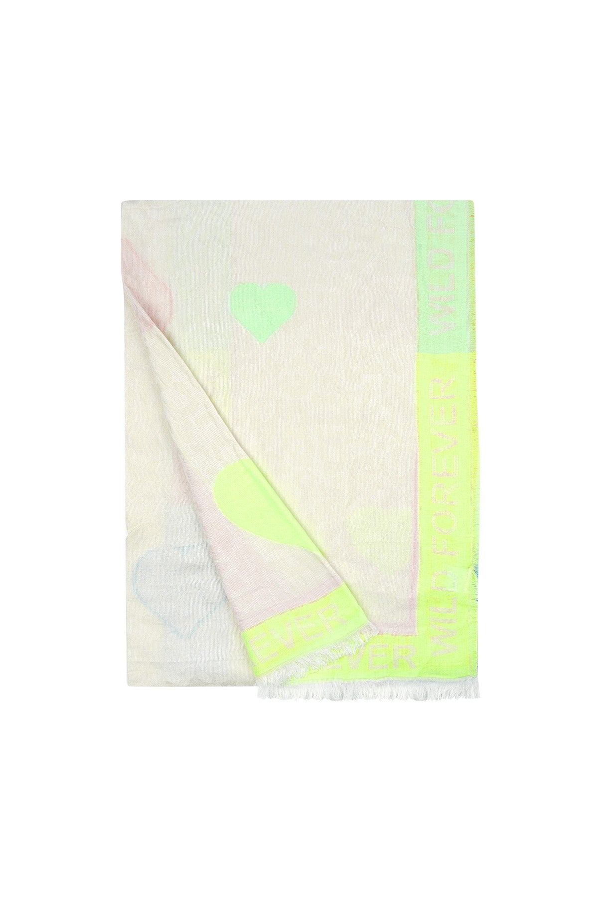 Colorful Print sjaal - multi