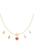 DIY-ketting van de zon van het hart