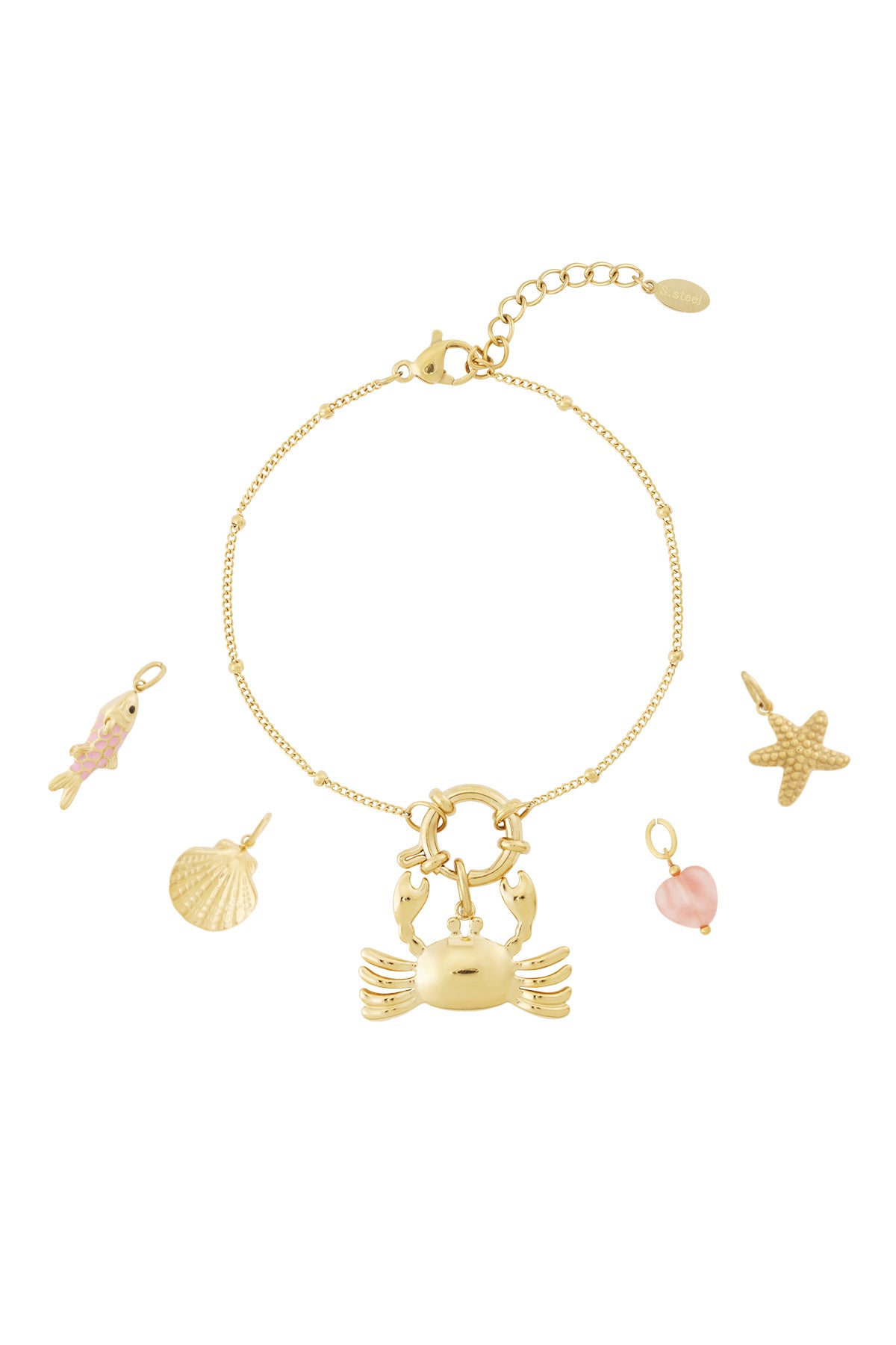 DIY-armband van krab