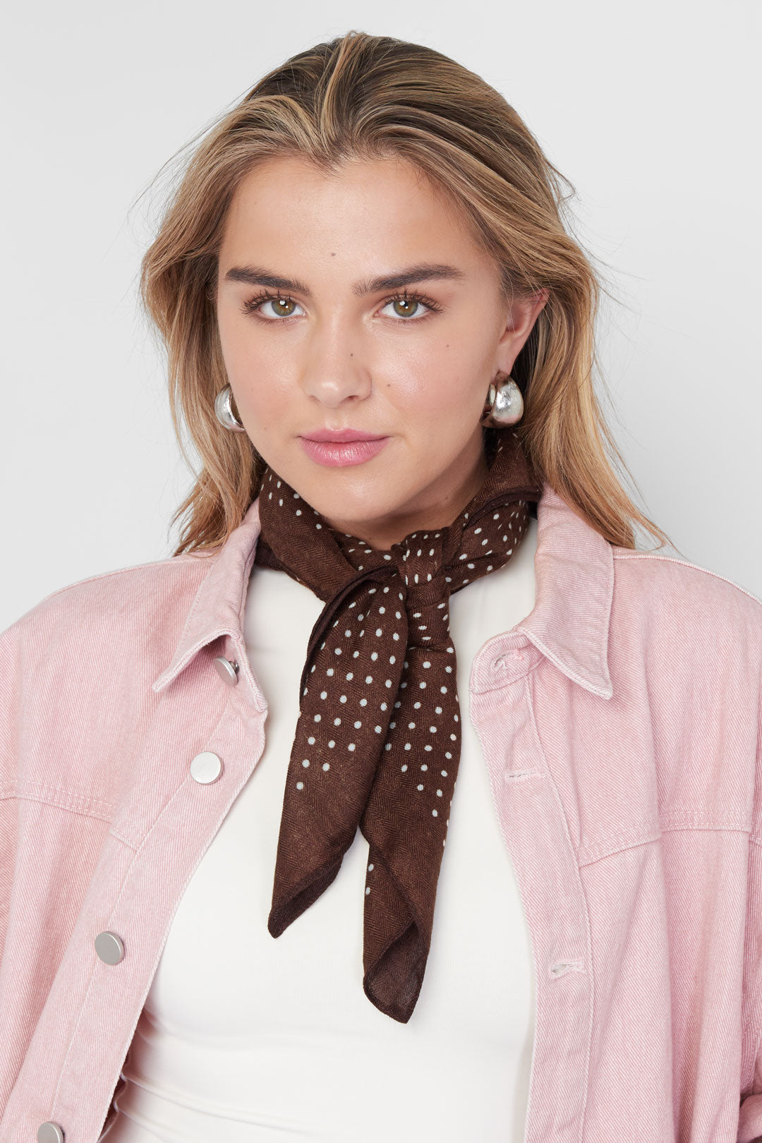 Wintersjaals Polka Dots Casual Polyester Dagelijkse Accessoires