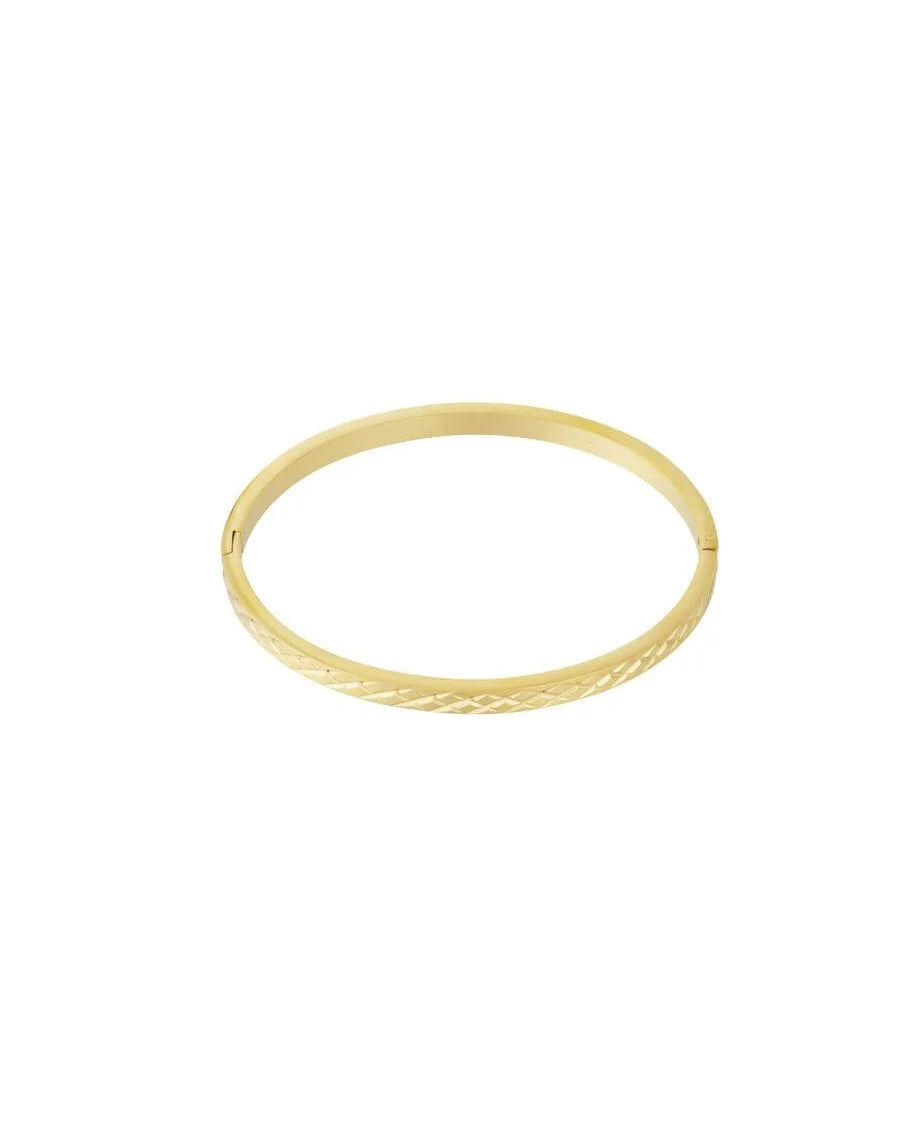 Armband Ruitjes – Goud