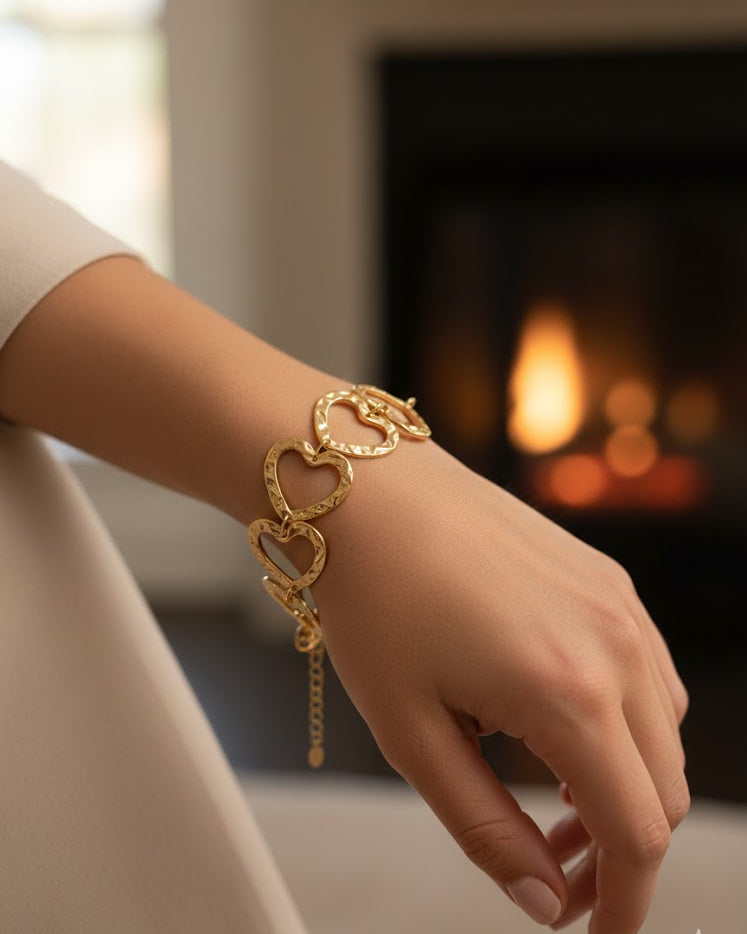Armband met Hart – Goud