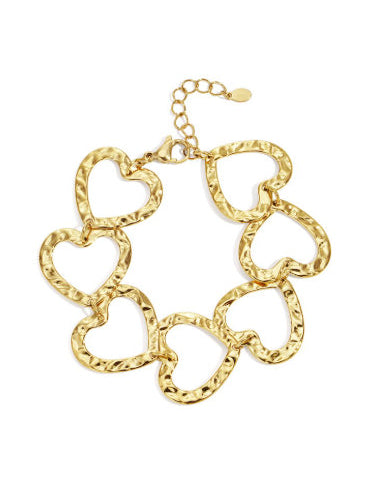 Armband met Hart – Goud