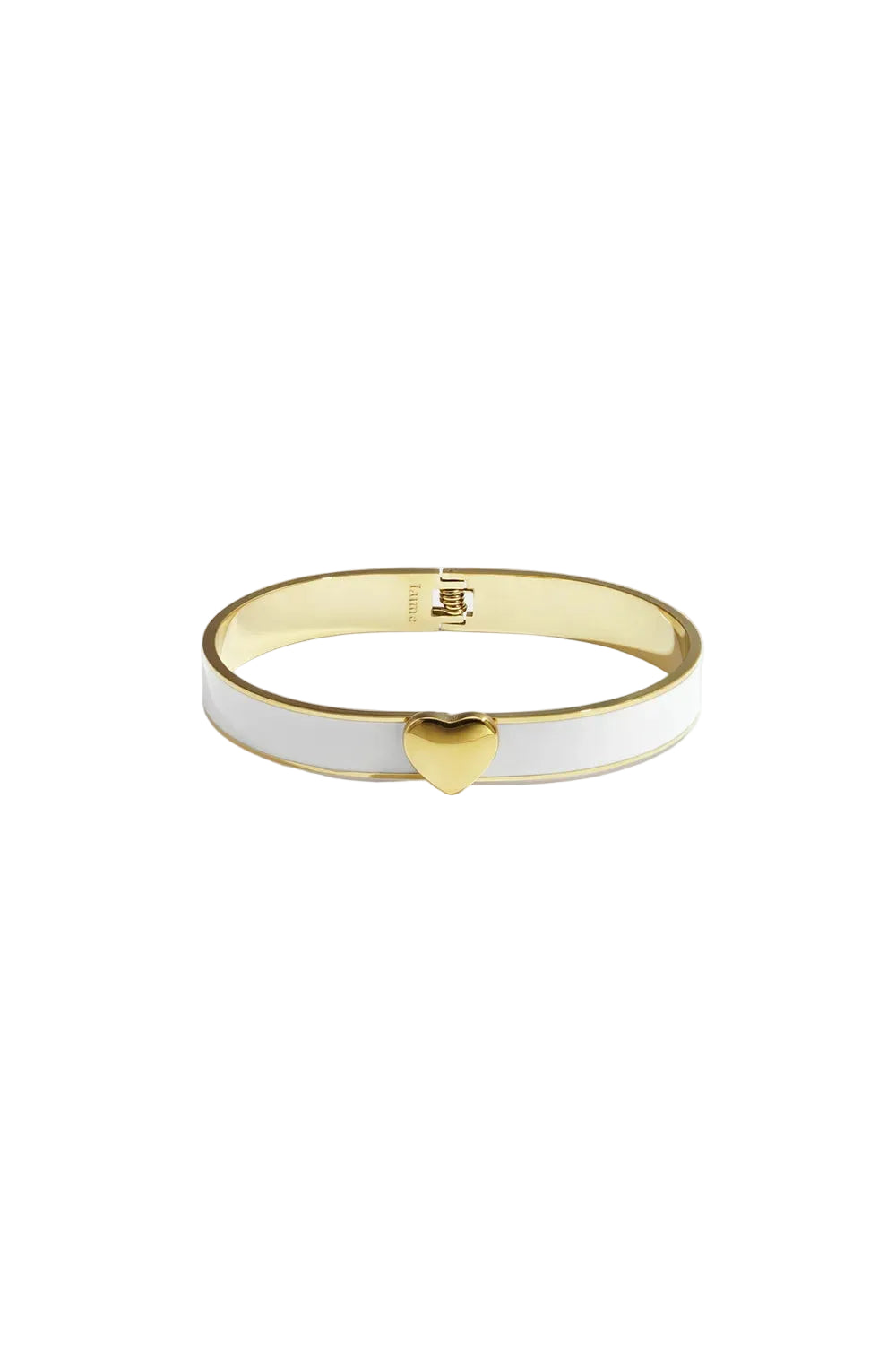Bangle Pure Heart - Wit - Online kopen bij niniforyou
