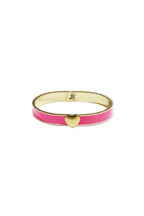 Bangle Pure Heart - Fuchsia - Online kopen bij niniforyou