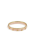 Bangle set met hartjesdetail - licht oranje - online kopen bij niniforyou