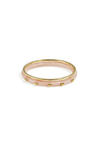 Bangle set met hartjesdetail - licht oranje - online kopen bij niniforyou