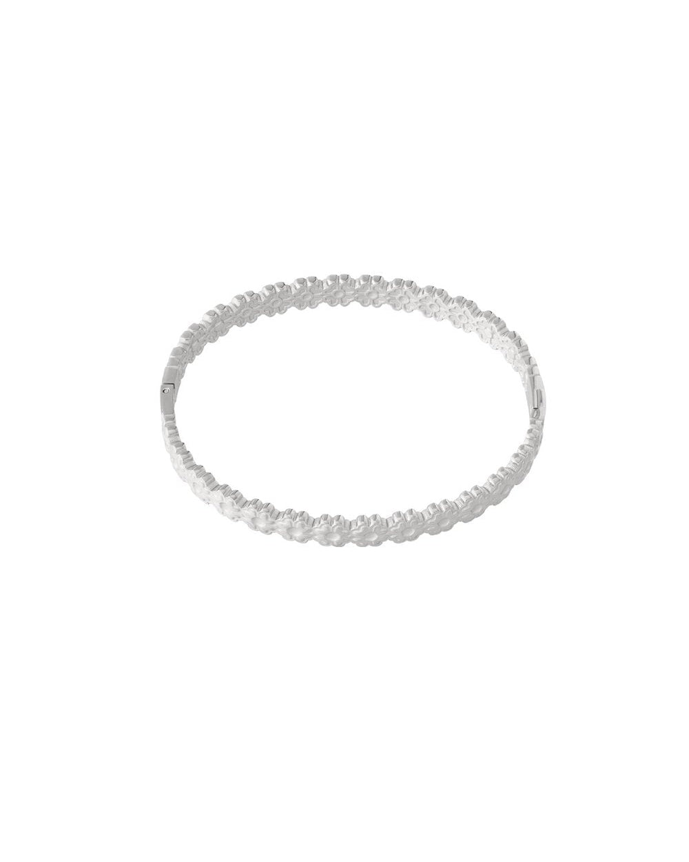 Bloemenarmband – Zilver