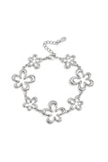 Blossom Links Armband - Zilver - Online kopen bij niniforyou