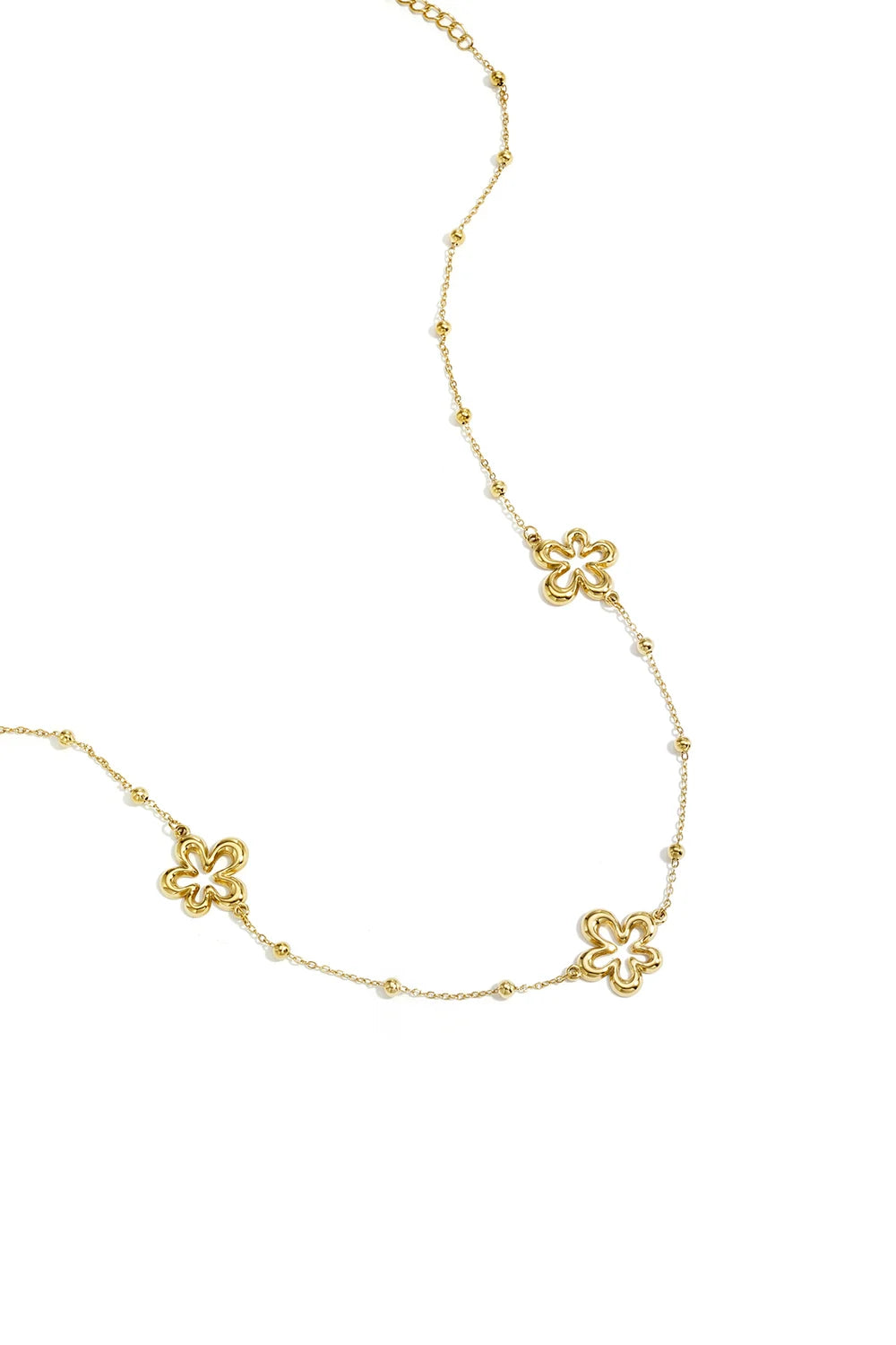 Blossom Links Ketting - Goud - Online kopen bij niniforyou