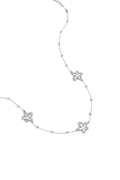 Blossom Links Ketting - Zilver - online kopen bij niniforyou