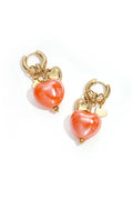 Blush Heart Charms oorbellen - Goud