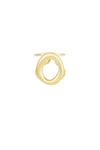 Bold circle ring - goud - online kopen bij niniforyou
