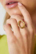 Bold circle ring - voorbeeld - online kopen bij niniforyou