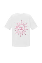 Cotton Vrouwen T-shirt Casual Letters