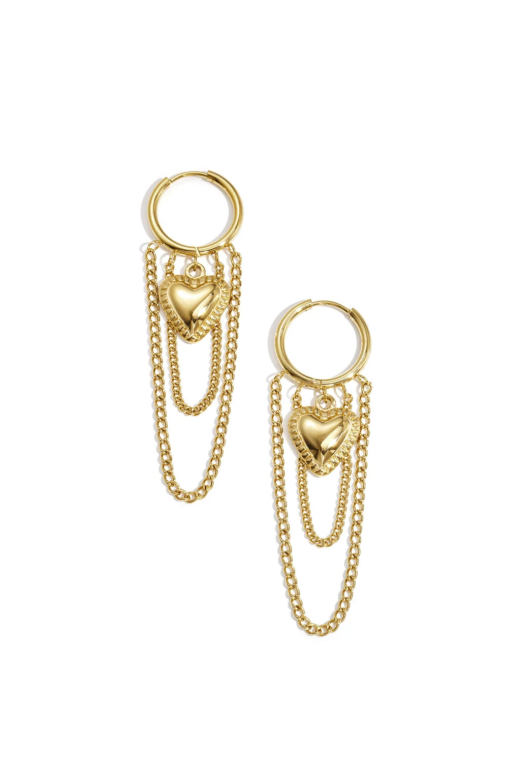 Drapen of Love Hoops - Goud  - Online kopen bij niniforyou