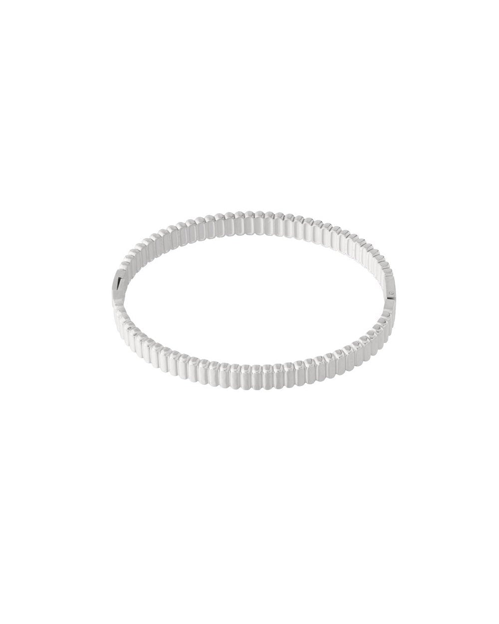 Gestructureerde Armband – Zilver