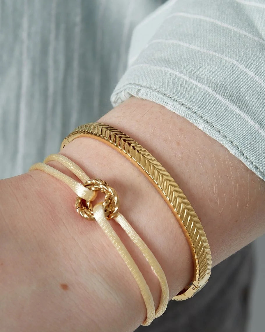 Gevlochten Armband – Goud