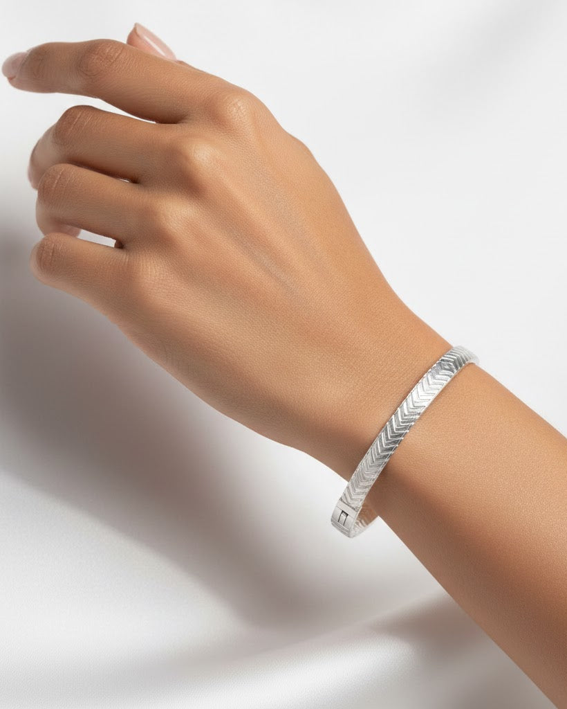 Gevlochten Armband – Zilver