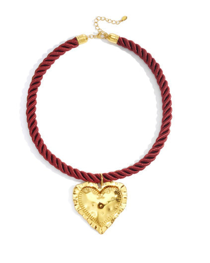 Hart Ketting Retro – Rood