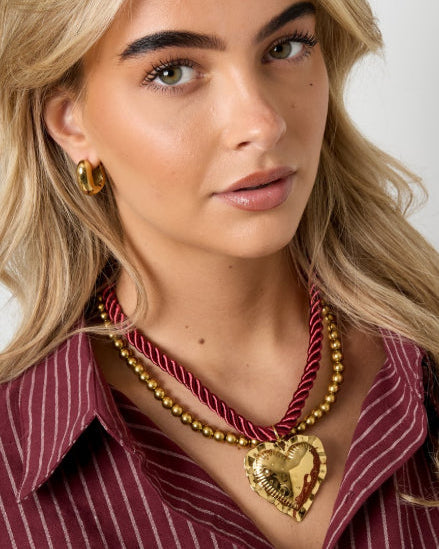 Hart Ketting Retro – Rood