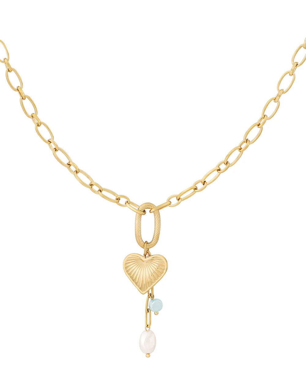 Heart Glow Ketting - Goud kleur