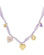 Heart Overdose – Gouden Ketting Dames in Sering met Hart & Emaille