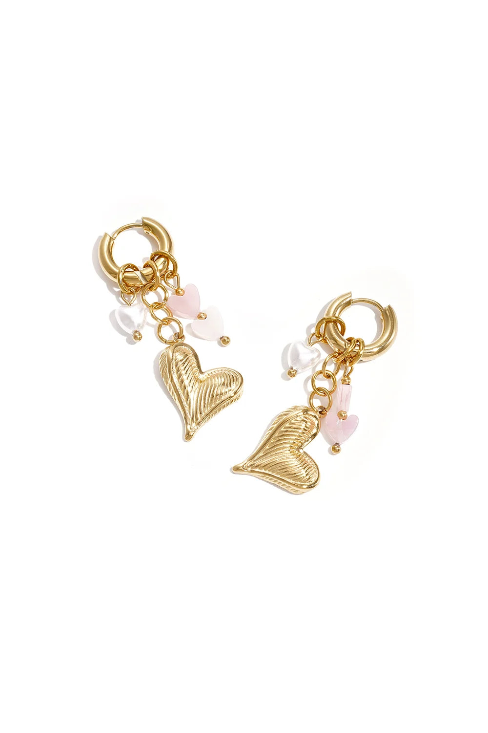 Heart Overload Oorbellen - Goud