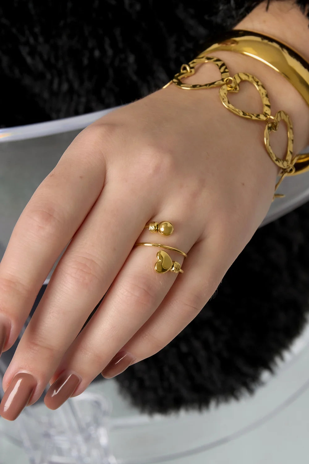 Heart Swirl Ring - Voorbeeld- Online Kopen Bij Niniforyou