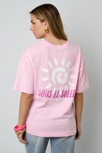 Vrouwen T-shirt Casual sous le soleil