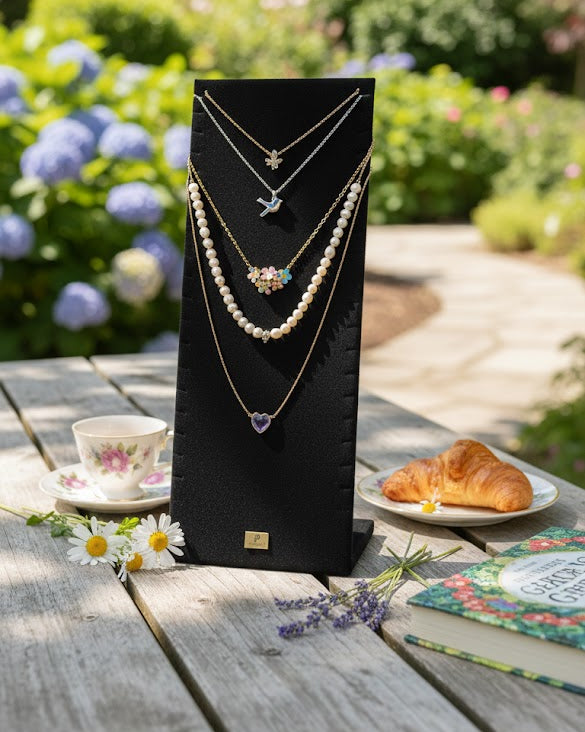 Ketting Display Simplicity Zwart Nylon