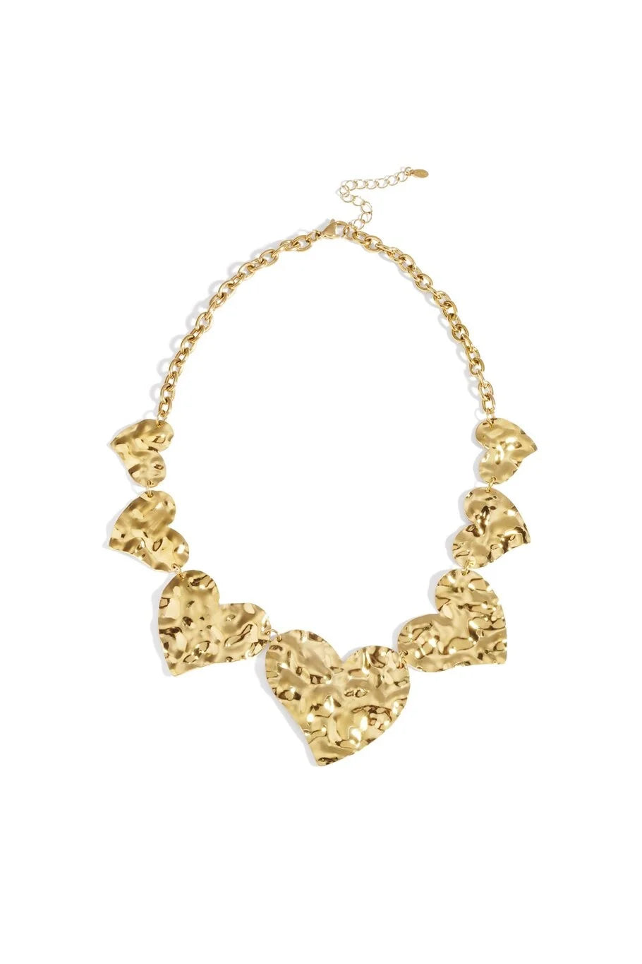 Ketting met Hartjes – Goud