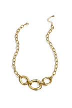 Ketting met ronde statement  - Goud - Online kopen bij niniforyou