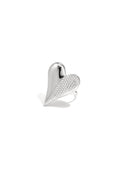 Little Bling Heart Ring - Zilver - Online Bestellen Bij Niniforyou