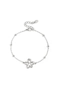 Little Blossom Links Armband - Zilver  - Online bestellen bij niniforyou
