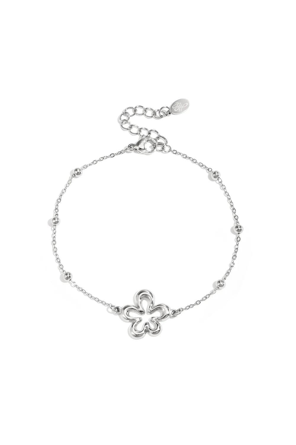 Little Blossom Links Armband - Zilver  - Online bestellen bij niniforyou
