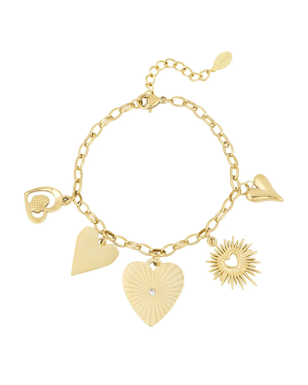 Loving links armband - Goud kleur