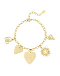 Loving links armband - Goud kleur