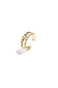 Luna Sparkle - Gouden ring met strass - online kopen bij niniforyou