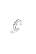 Luna Sparkle - Zilveren ring met strass - online kopen bij niniforyou