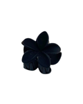 Mini Bloem Haar Klem 4cm – Zwart
