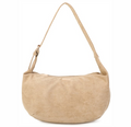 Modieuze beige Torrente KEZIAH handtas met een ruim, diep ontwerp en afneembare schouderriem, exclusief bij niniforyou.