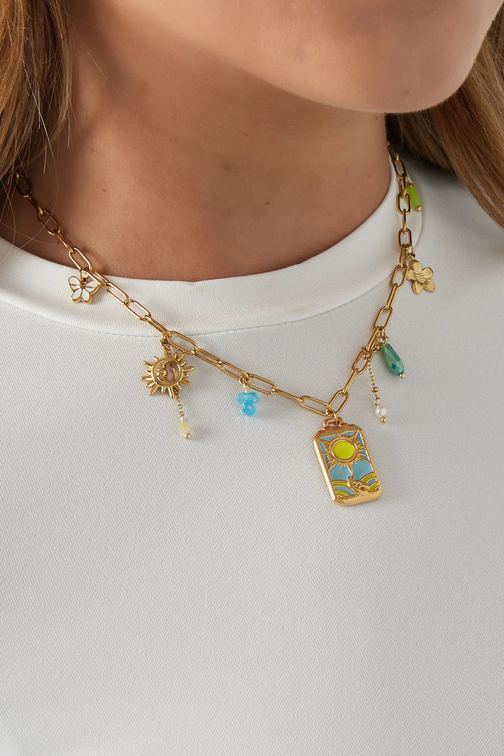 Nightfall Bedelketting – Goud