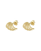 Oorbellen 6 Ringen – Goud