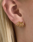 Oorbellen 6 Ringen – Goud